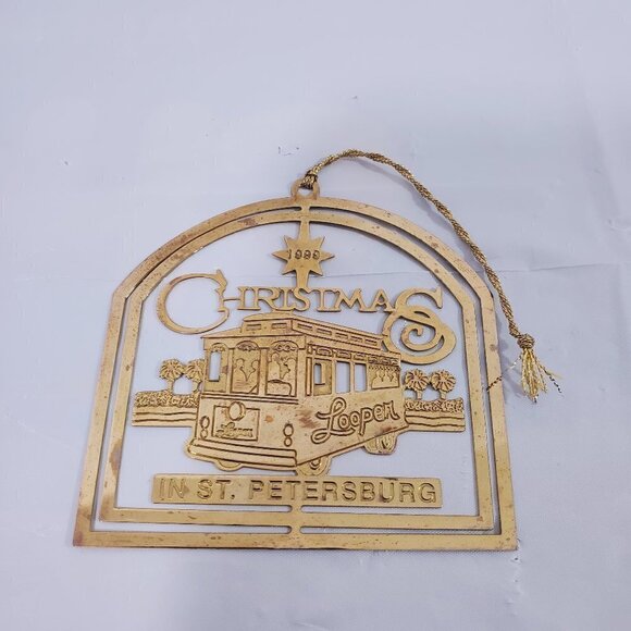 Christmas IN ST. PETERSBURG Florida Ornament - Picture 10 of 11